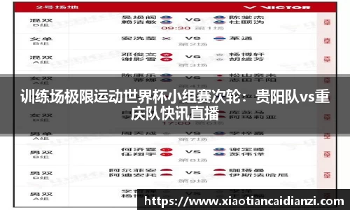 训练场极限运动世界杯小组赛次轮：贵阳队vs重庆队快讯直播